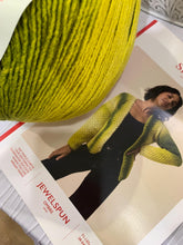 Load image into Gallery viewer, New crochet pattern Sirdar 10925 ladies cardigan with Jewelspun Ombré  size xs - xxxl
