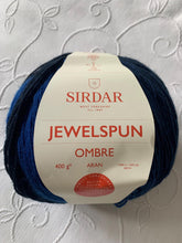 Load image into Gallery viewer, New knitting pattern Sirdar 10920 ladies top short sleeve jumper with Jewelspun Ombré  size xs - xl
