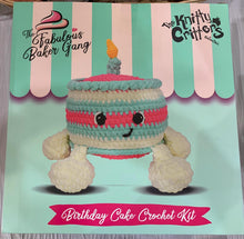 Load image into Gallery viewer, Knitty critters Chris get Birthday Cake kit
