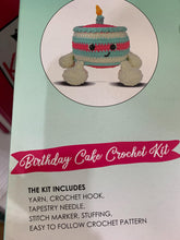 Load image into Gallery viewer, Knitty critters Chris get Birthday Cake kit
