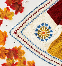 Load image into Gallery viewer, Love Letter to Autumn crochet blanket yarn kit Stylecraft special DK
