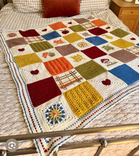 Load image into Gallery viewer, Love Letter to Autumn crochet blanket yarn kit Stylecraft special DK

