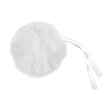 Load image into Gallery viewer, Detachable Faux fur pom pom white
