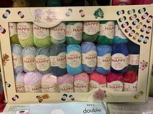 Happy cotton yarn box