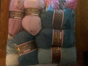 Stylecraft yarn kit for Fridas flowers crochet blanket  in Primavera colourway