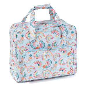 Sewing machine bag/carry case  new design Rainbow  PVC SUPER QUALITY